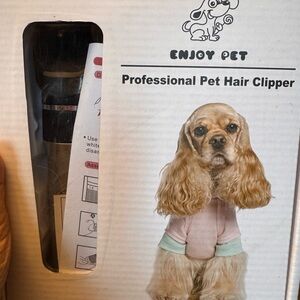 Professional Pet Hair Clipper - Black